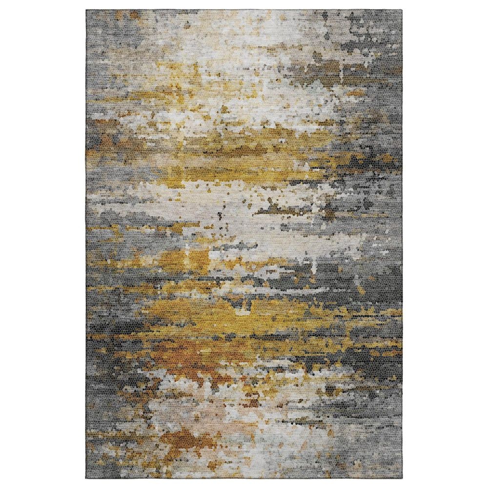 Dalyn Rug Company Lumara Graphite 10" x 14" Indoor/Outdoor Area Rug, , large