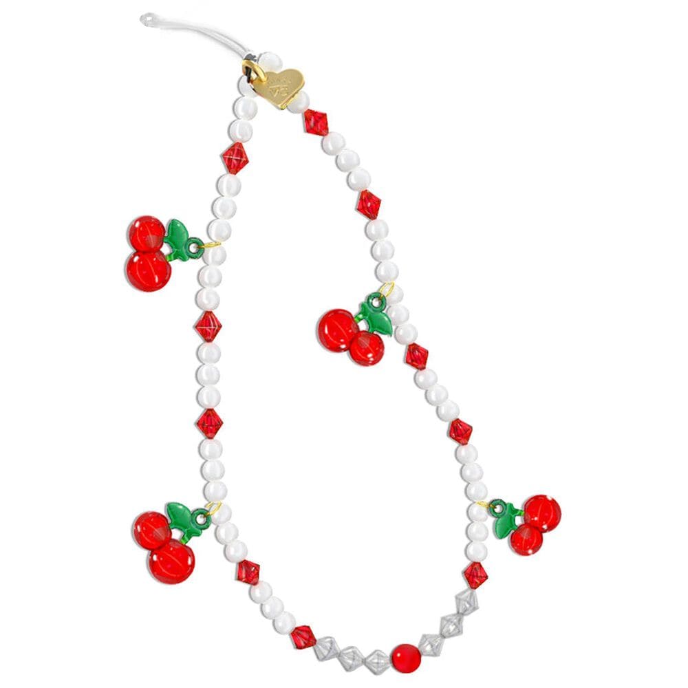 Velvet Caviar Phone Charm in Mon Cheri Cherry, , large