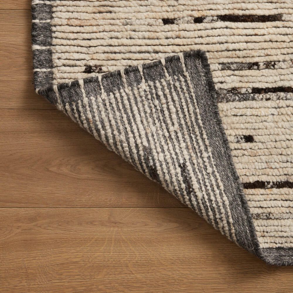Amber Lewis x Loloi Briyana 2&#39; x 3&#39; Natural and Black Area Rug, , large