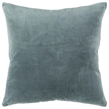 Rizzy Home Transitional Solid 22" Down Filled Pillow in Teal, , large