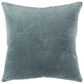 Rizzy Home Transitional Solid 22" Down Filled Pillow in Teal, , large