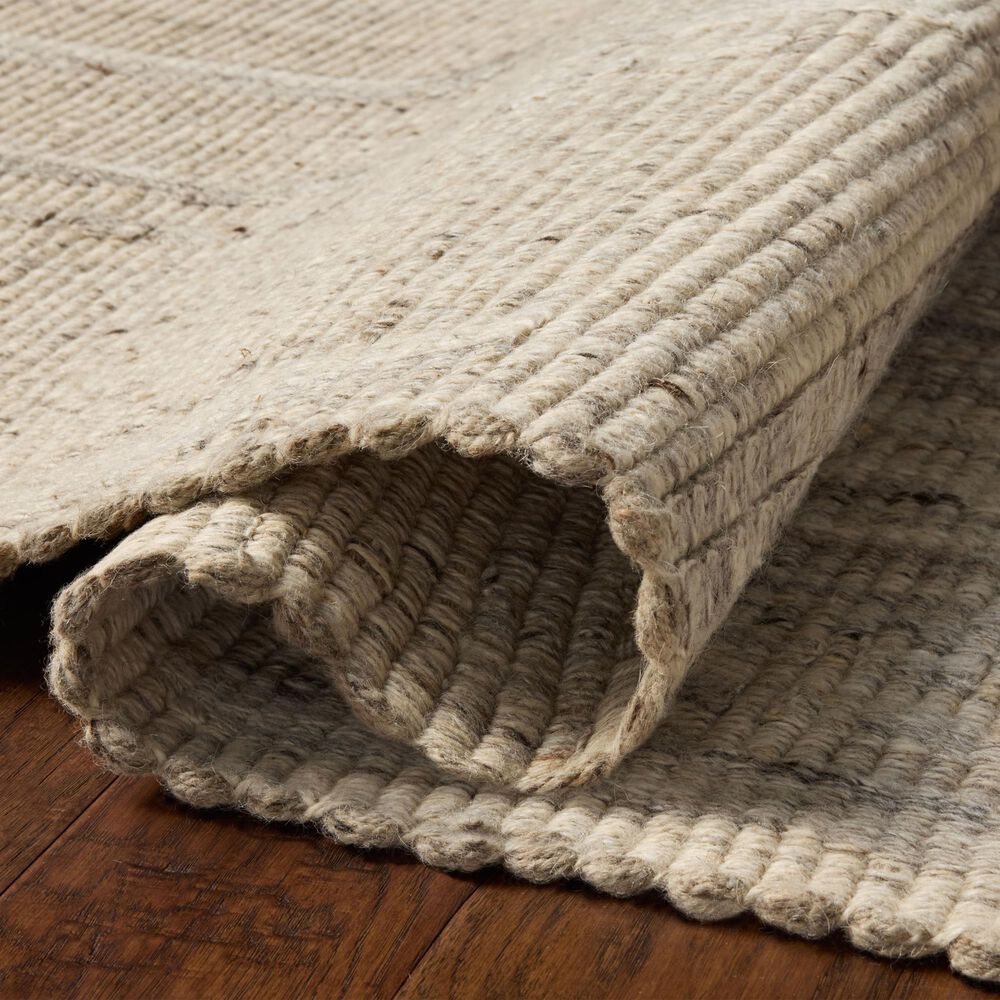Loloi Valentina Ivory and Grey 7'9" x 9'9" Area Rug, , large