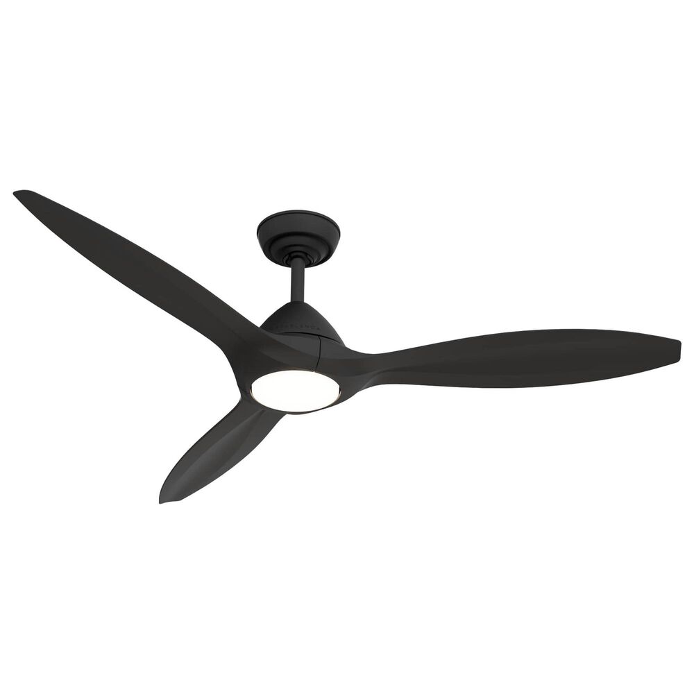 Hunter Surea 56&quot; Outdoor Ceiling Fan in Matte Black, , large
