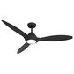 Hunter Surea 56" Outdoor Ceiling Fan in Matte Black, , large