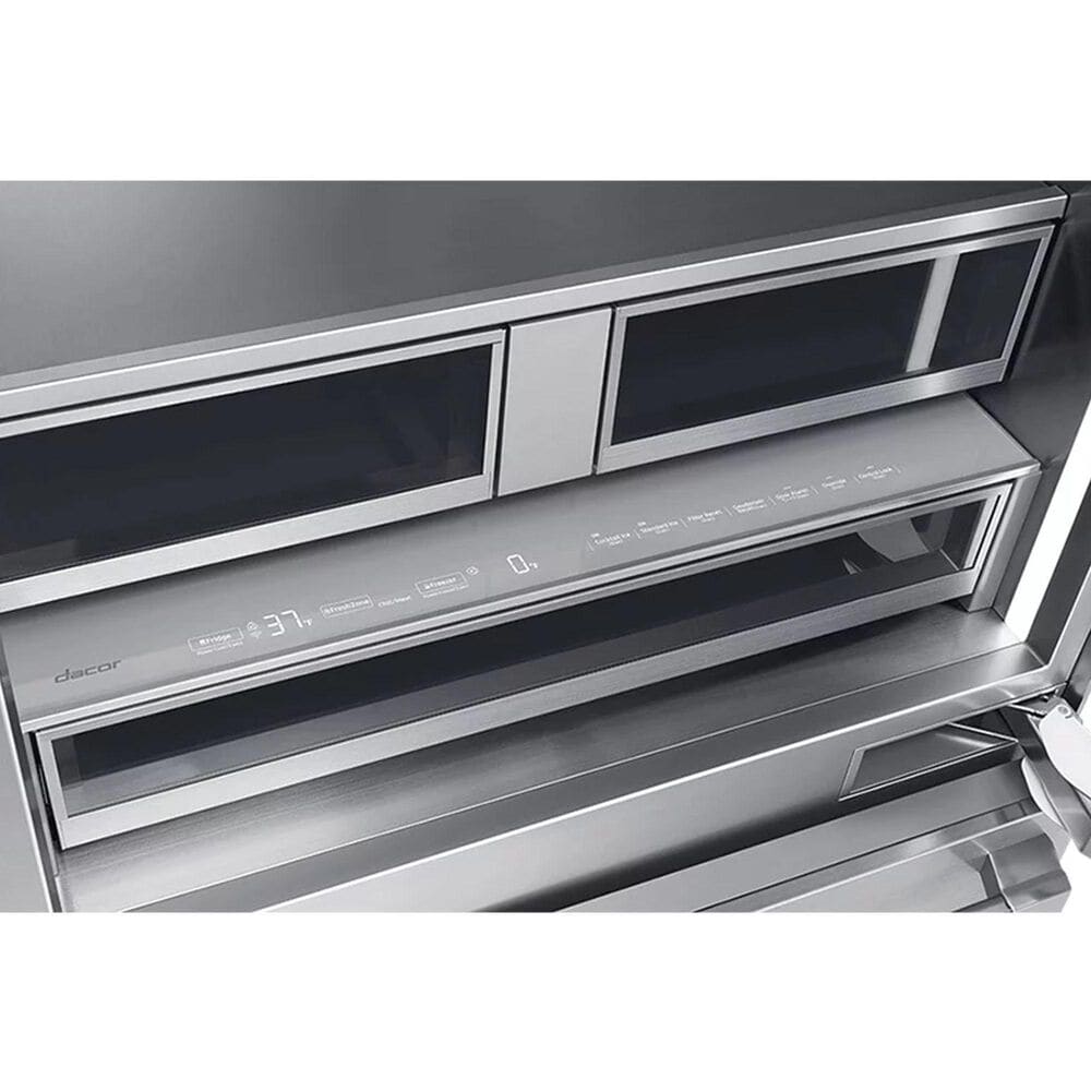 Dacor 4-Door FreshZone Plus French Door with Dual Icemakers - Panels Sold Separately, , large