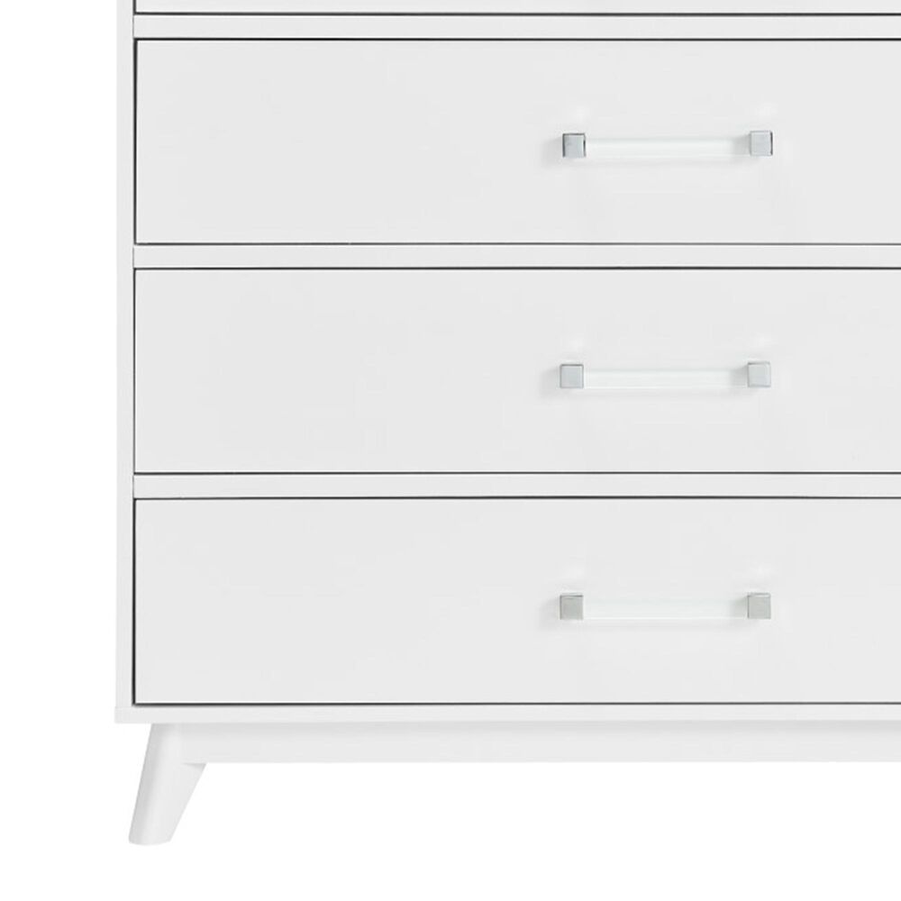 Oxford Baby Holland 5-Drawer Chest in Cloud White, , large