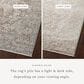 Loloi Sonnet 2"6" x 10" Silver and Natural Runner, , large