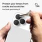 Zagg InvisibleShield Glass Elite Camera Lens Protector for Apple iPhone 15 Pro/16 Pro Max/16 Pro/17 Pro/17 Pro Max in Black, , large
