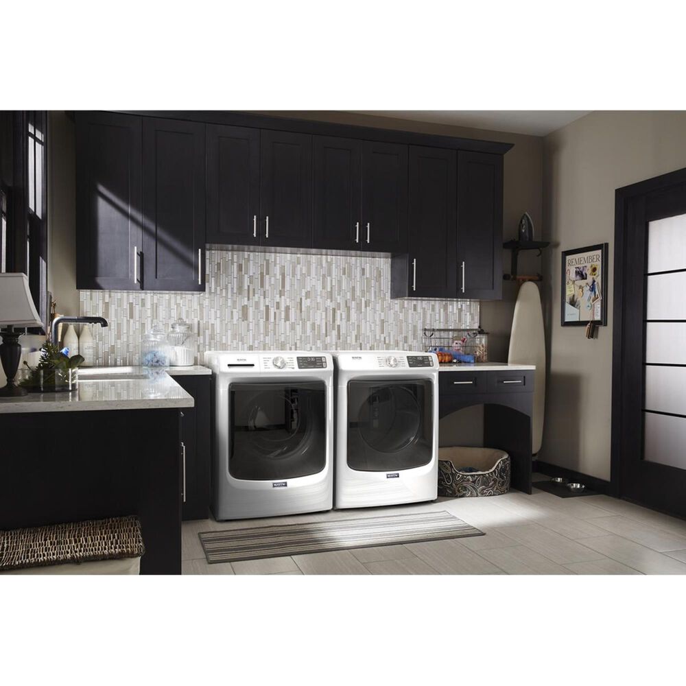 Maytag 7.3 Cu. Ft. Gas Dryer in White, , large