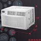 Almo Distributing 8,000 BTU 115V Window-Mounted Air Conditioner with Remote Control, , large