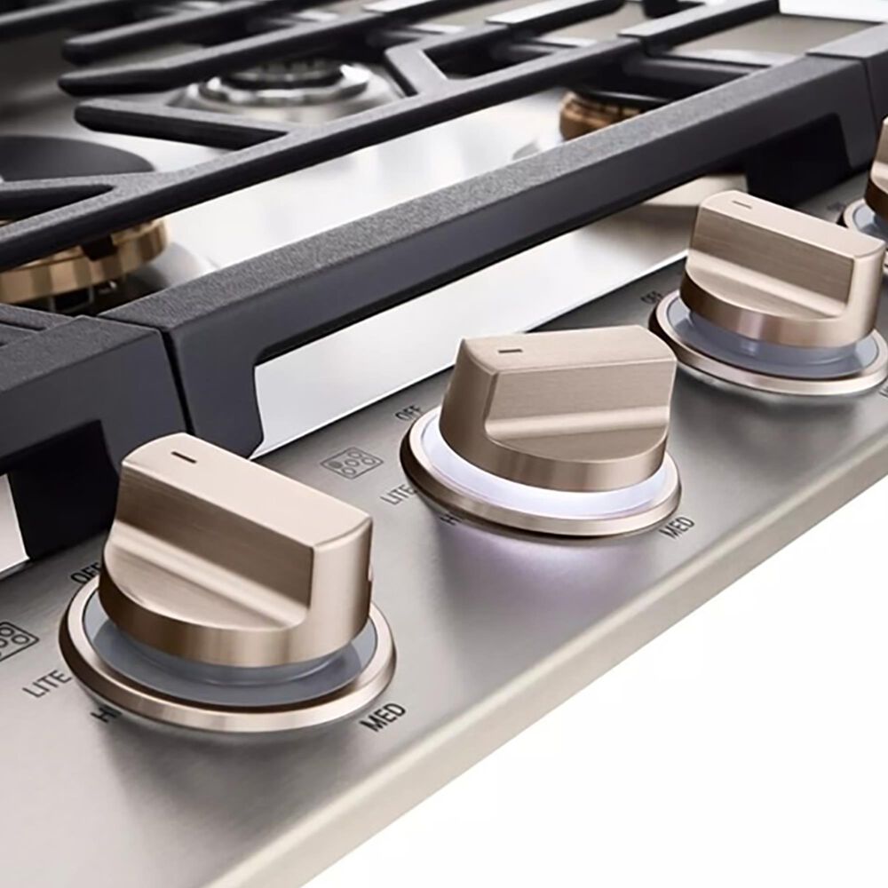 LG Studio 36&quot; UltraHeat Gas Cooktop with EasyClean in Stainless Steel, , large