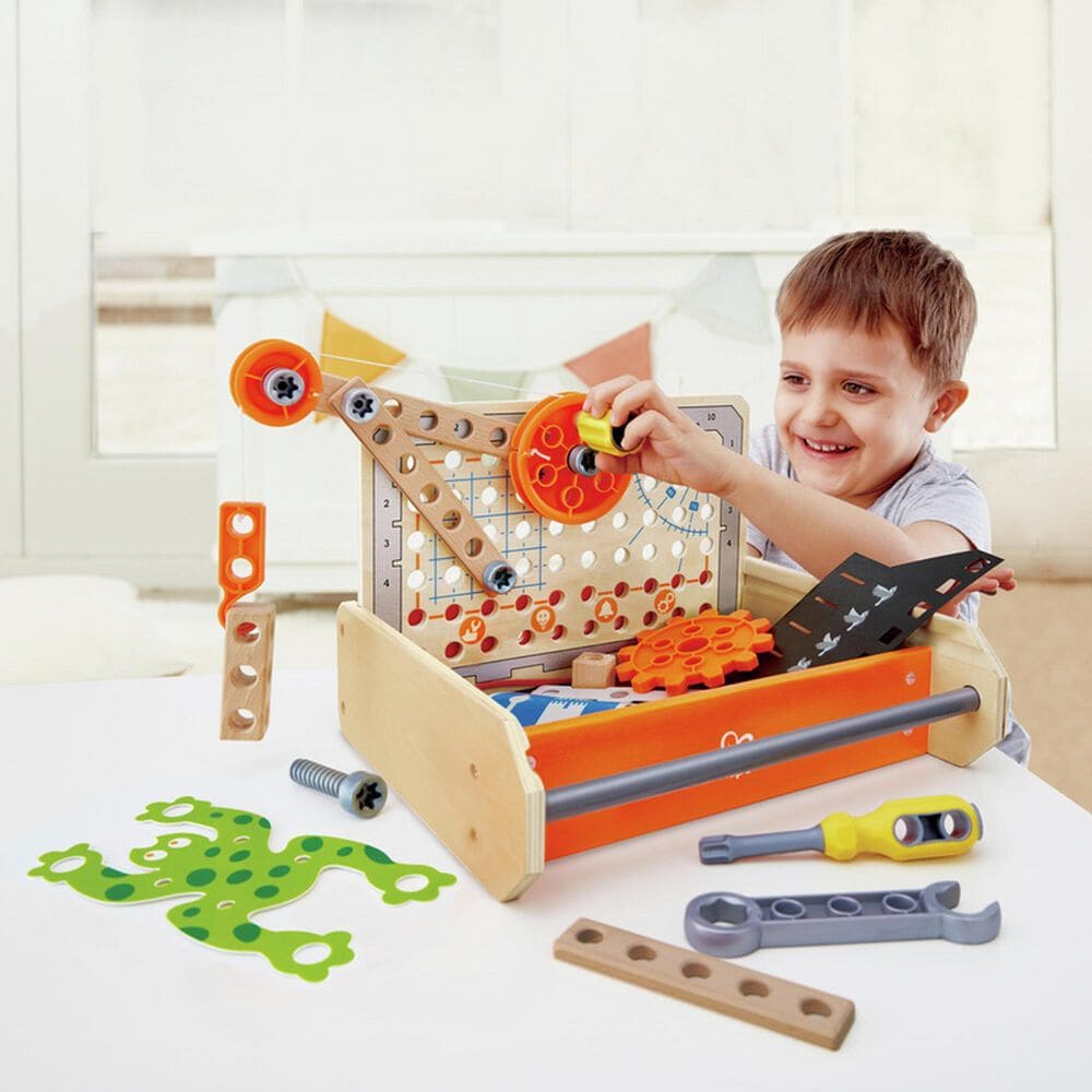 Hape Toys Science Experiment Toolbox in Multicolor, , large