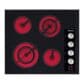 Miele 24" Electric Cooktop Stainless Steel Frame and Knobs, , large