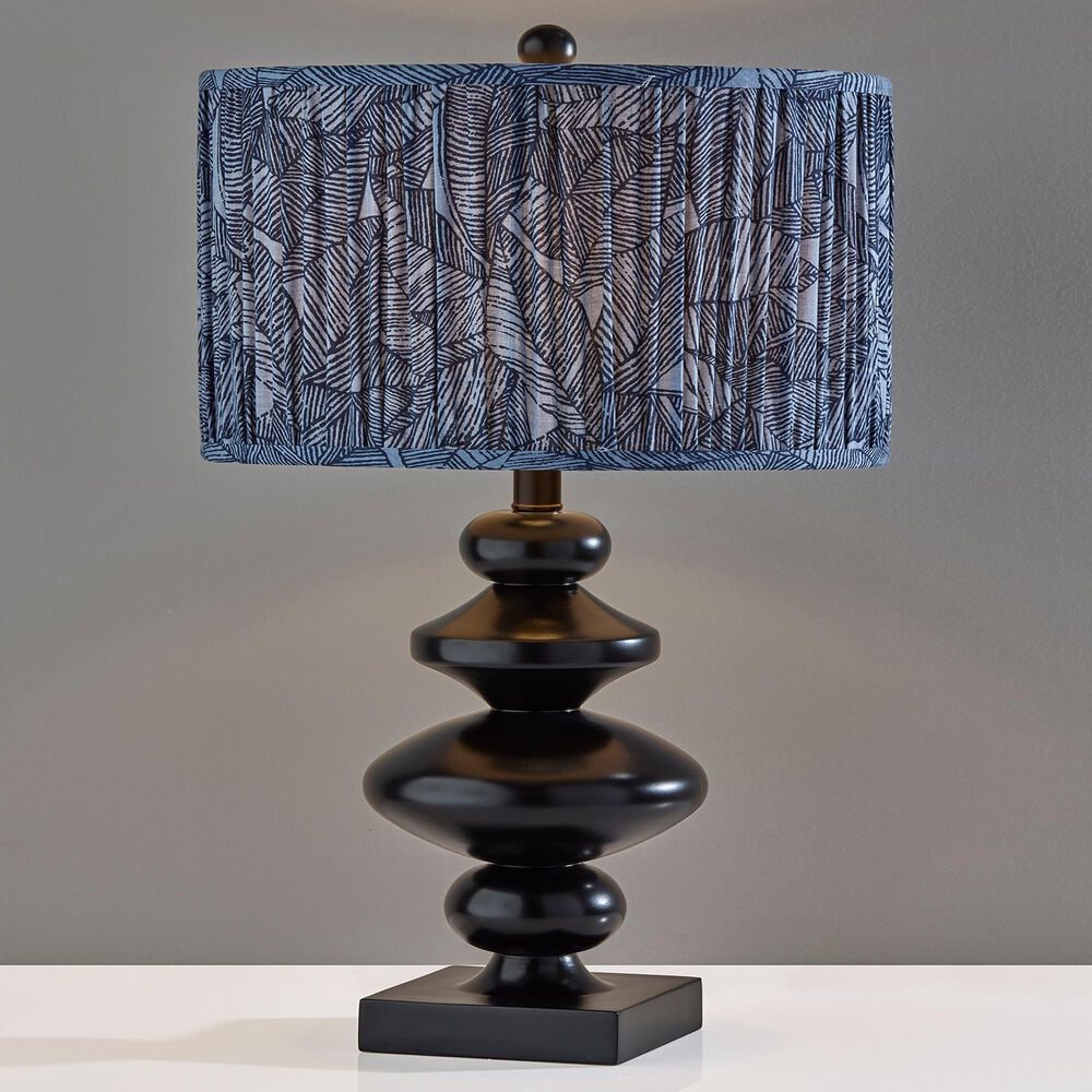Adesso Samira Table Lamp in Black, , large