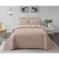 Duke Imports 3-Piece Jacquard Full/Queen Quilt Set in Latte Dots, , large