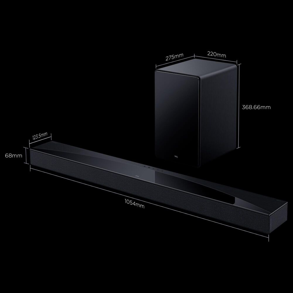 TCL 85" Class QM6K Series 4K UHD HDR QD-Mini LED - Smart Google TV with Q Class 5.1.2 Channel Soundbar System in Black, , large