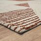 Drew and Jonathan Home Bowen Central Valley 9"6" x 12"11" Red Area Rug, , large