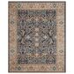 Safavieh Madison MAD612D 10" x 14" Navy and Creme Area Rug, , large