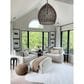 Troy Lighting Holden 1-Light Chandelier in Textured Bronze, , large