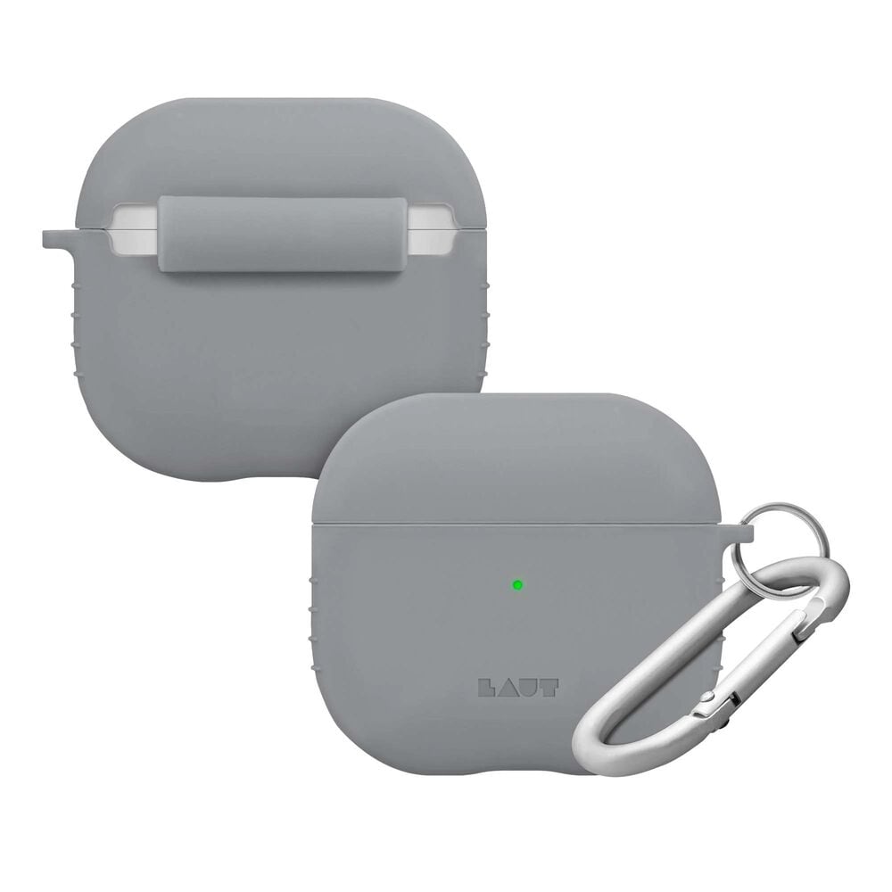 LAUT Pod Case for AirPods 4 in Dolphin Grey, , large