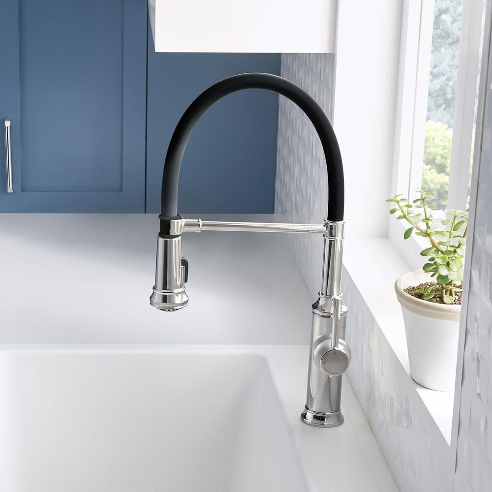 Blanco Empressa Semi-Pro Faucet in PVD Steel, , large