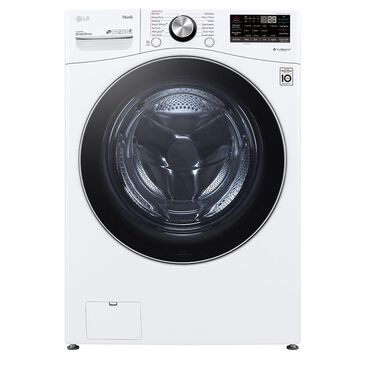 LG 5.0 Cu. Ft. Front Load Washer with TurboWash 360 in White, , large