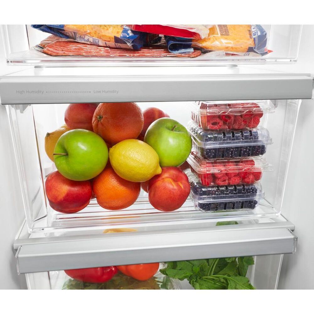 Whirlpool 24.6 Cu. Ft. 36&quot; Wide Side-by-Side Refrigerator in Black, , large