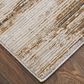Feizy Deja 2" x 3" Dark Taupe Area Rug, , large
