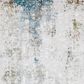 Oriental Weavers Malibu 3"6" x 5"6" Ivory and Blue Area Rug, , large