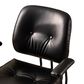 HOMLUX Executive Office Chair with PU Fabric Cushion in Black, , large