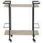 Ashley Waylowe Bar Cart in Light Natural and Black, , large