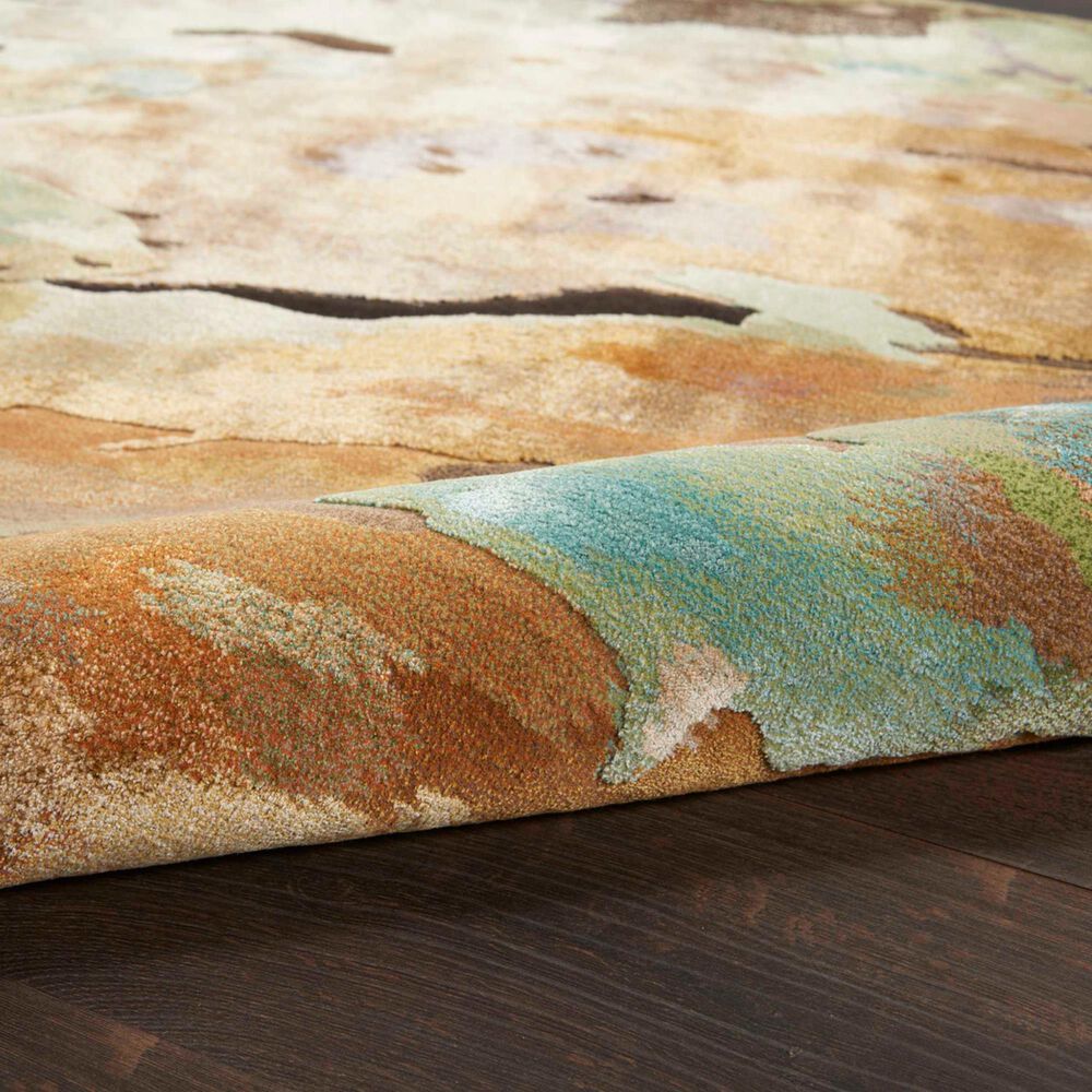 Nourison Prismatic PRS09 8&#39;6&quot; x 11&#39;6&quot; Multicolor Area Rug, , large