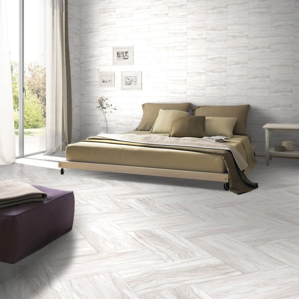 Dal-Tile Costar Calacatta Sky 4&quot; x 12&quot; Porcelain Subway Tile, , large