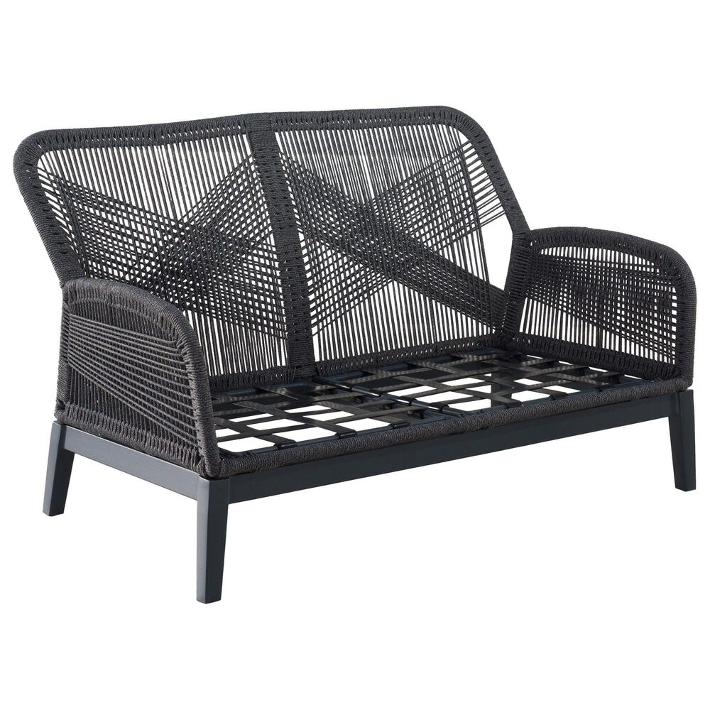 GatherCraft Cyrus Patio Loveseat in Mystic Taupe, , large