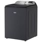 Maytag 5.2 Cu. Ft. Top Load Agitator Washer in Midnight Steel, , large