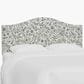 Skyline Furniture Mayfair California King Headboard in Aviary Black and Cream, , large