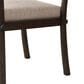 Four Hands Akiro Dining Arm Chair with Laken Stone Fabric in Warm Oak, , large