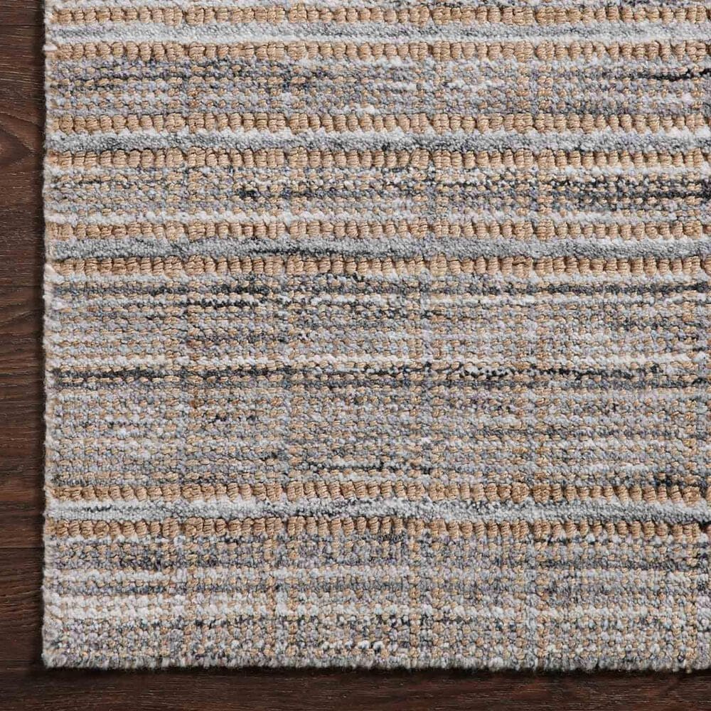 Loloi Jamie 2&#39;6&quot; x 9&#39;9&quot; Natural and Slate Runner, , large