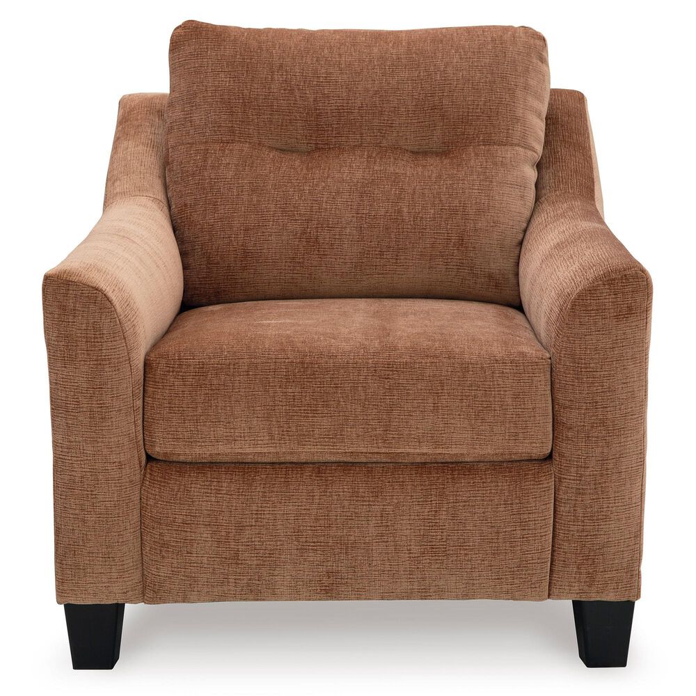 Ashley Amity Bay Accent Chair in Clay, , large
