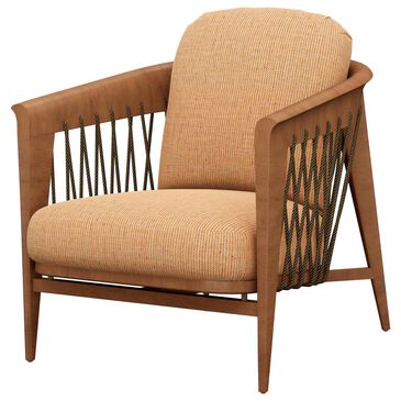 Lexington Furniture Palm Desert Davita Chair in Orange and Tan Stripe, , large