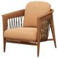 Lexington Furniture Palm Desert Davita Chair in Orange and Tan Stripe, , large