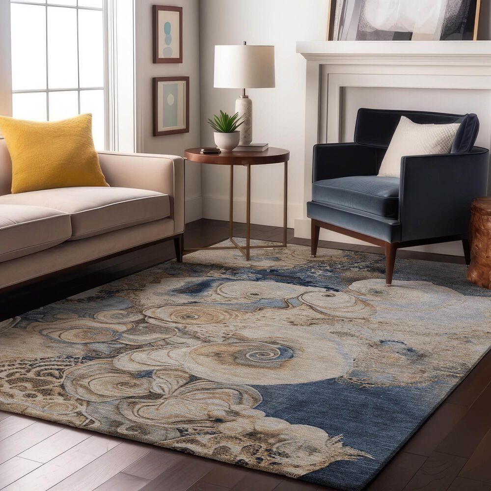 Dalyn Rug Company Odyssey OY389 Denim 8&#39; x 10&#39; Area Rug, , large