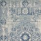 Safavieh Evoke EVK260C-5SQ 5"1" Square Ivory/Blue Area Rug, , large