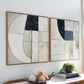 Ashley Bexlen 30" x 30" Wall Art in Tan, Taupe and Black (Set of 2), , large