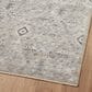 Amber Lewis x Loloi Zuma 2"3" x 3"10" Silver and Sky Area Rug, , large