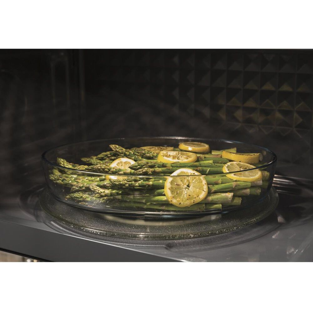 GE Profile 2.1 Cu. Ft. Over the Range Sensor Microwave Oven in Black Stainless, , large