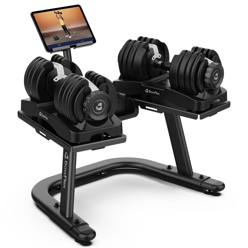 BowFlex SelectTech Adjustable Dumbbell Stand in Black, , large