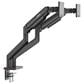 MSI Full-Motion Dual Monitor Desk Mount for 17 to 45" Displays in Matte Black, , large