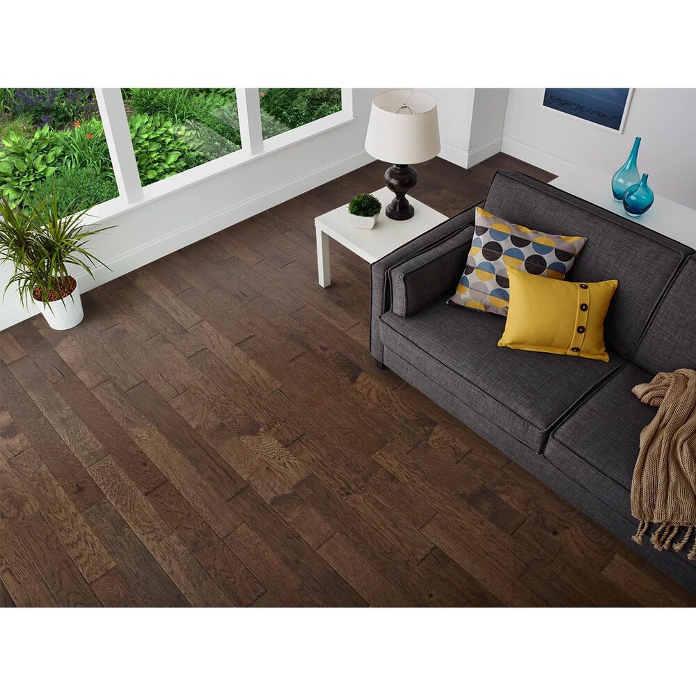 Regal Hardwoods Elk Mountain Sterling 3/8" 5" x 47.75" Hickory Hardwood, , large