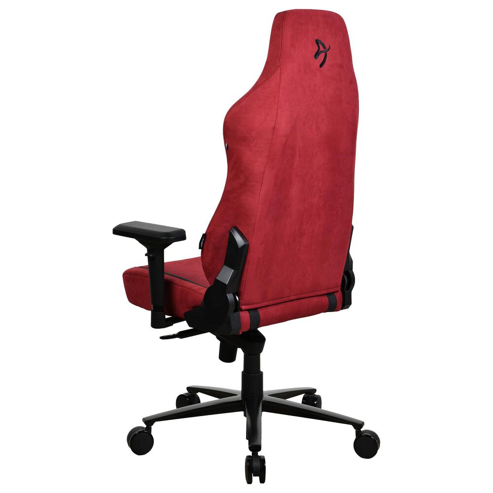 Arozzi Vernazza Supersoft Fabric Gaming Chair in Bordeaux, , large